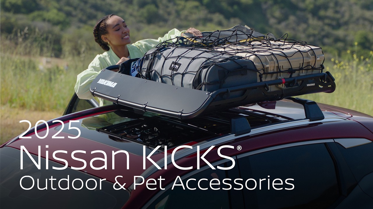 All-New 2025 Nissan Kicks&reg; SUV | Outdoor & Pet Accessories