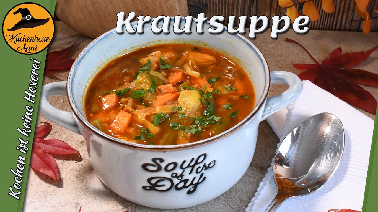 Schnelle gesunde Krautsuppe ( Fastensuppe )