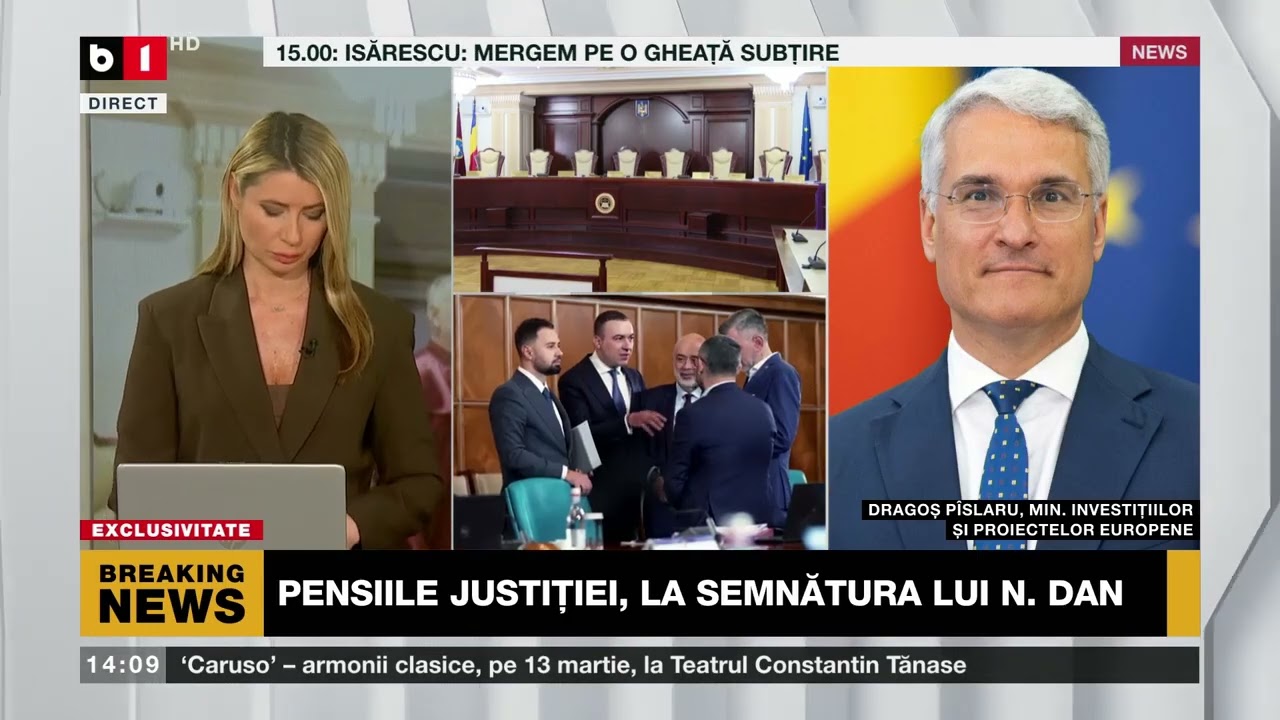 TALK B1 CU GABRIELA MIHAI. SURSE: VOT COVÂRȘITOR LA CCR/N. DAN A PLECAT SPRE SUA P3