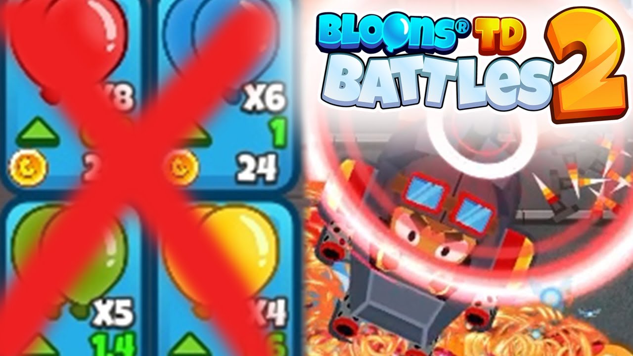 NIE MOGĘ WYSYŁAĆ BALON&Oacute;W! 😥 CHALLENGE w BLOONS TD BATTLES 2 PL