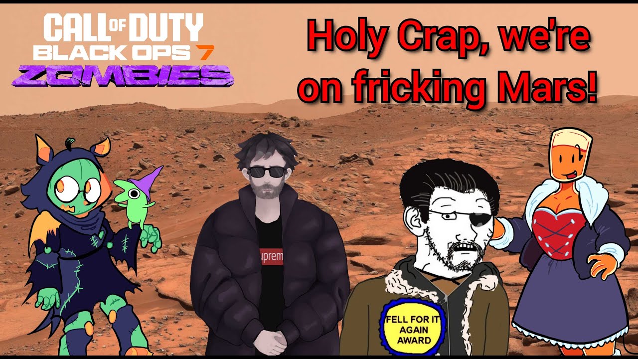 Black Ops 7 Zombies: Holy Crap, we're on fricking Mars! (PS5)