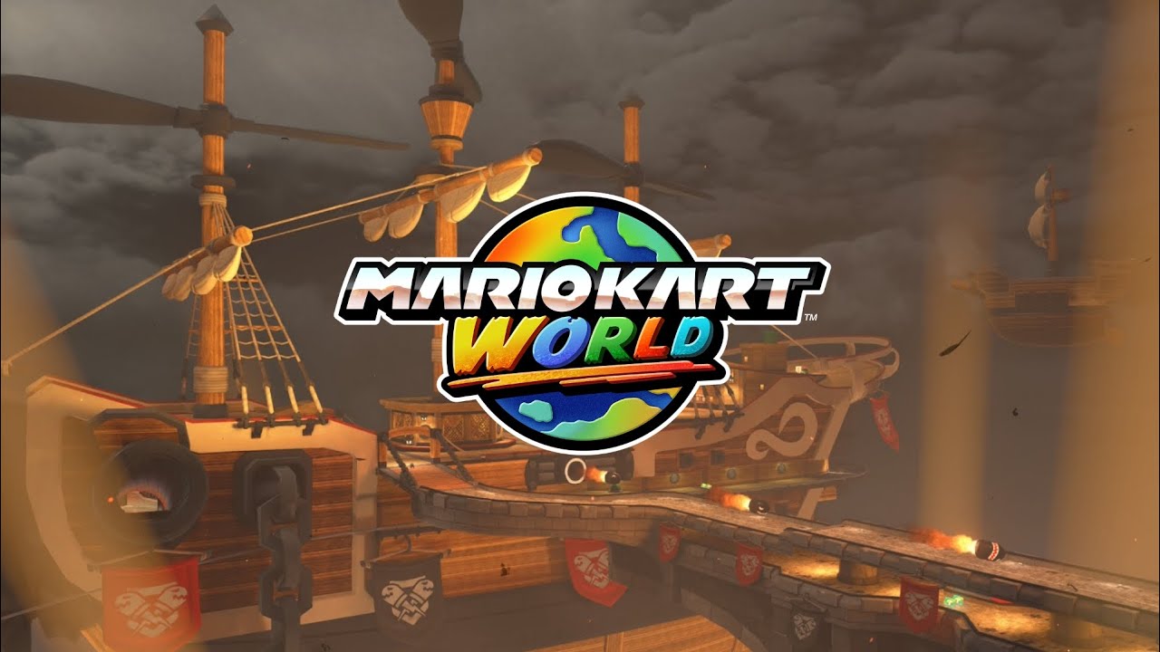 DS Airship Fortress (Frontrunning) | Mario Kart World OST