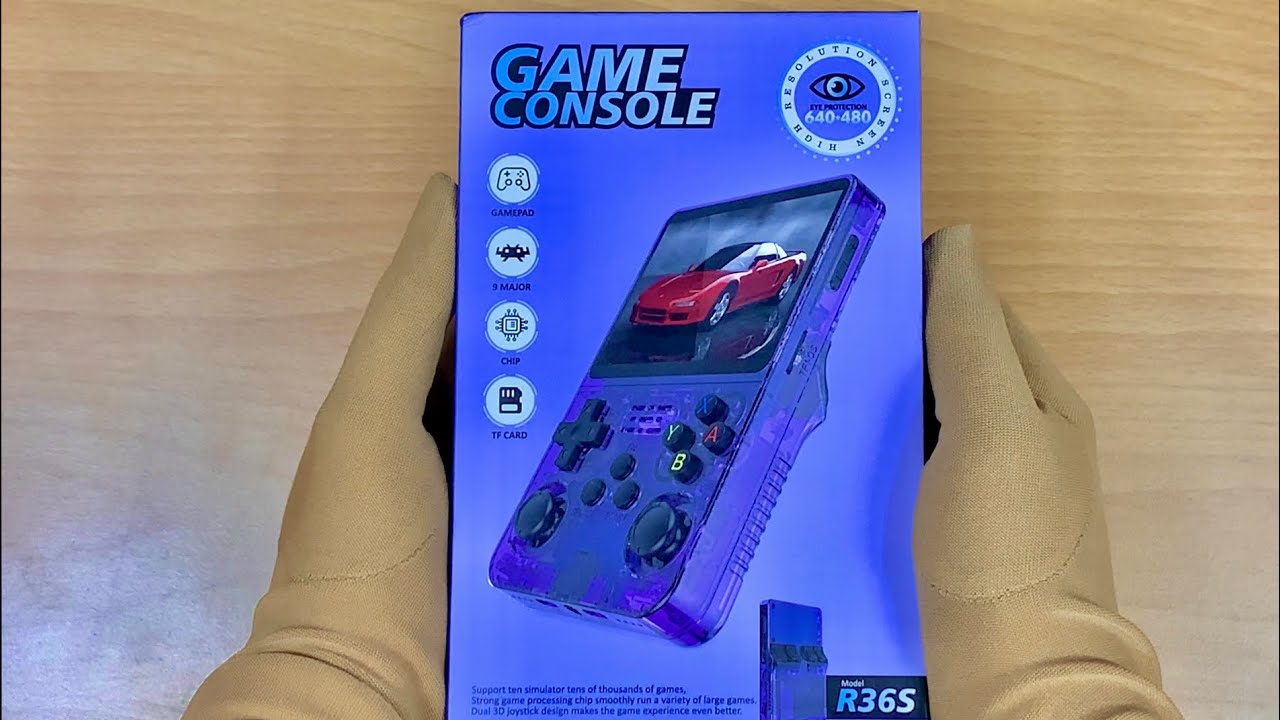 جهاز العاب  R36S game console | R36S