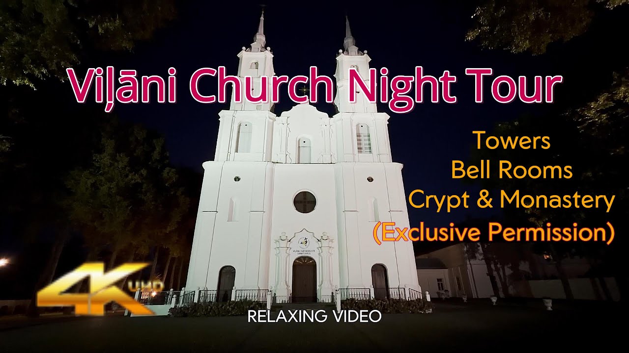Vilani Catholic Church at Night — Towers, Bells & Hidden Spaces | Exclusive Access