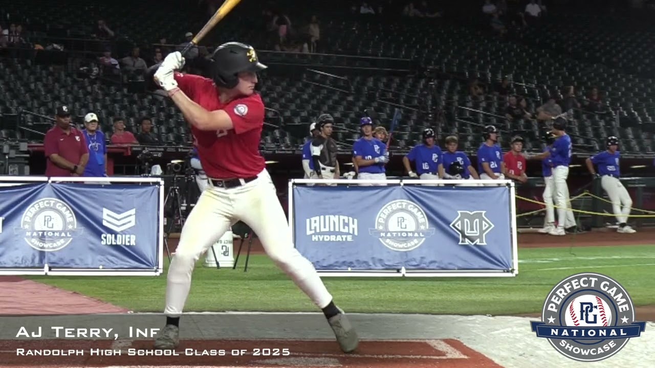 AJ Terry Prospect Video, Inf, Randolph High School Class of 2025, PG National Workout