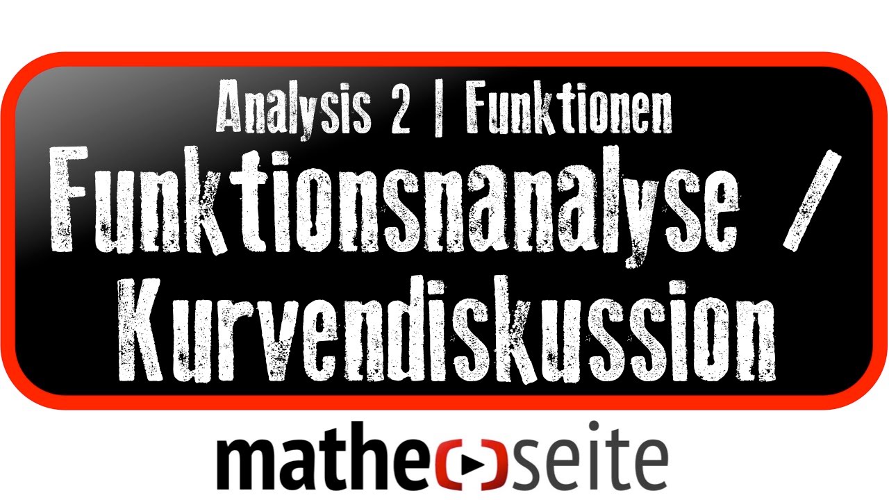 So f&uuml;hrt man eine Kurvendiskussion bzw. eine Funktionsanalyse Schritt f&uuml;r Schritt durch | A.19