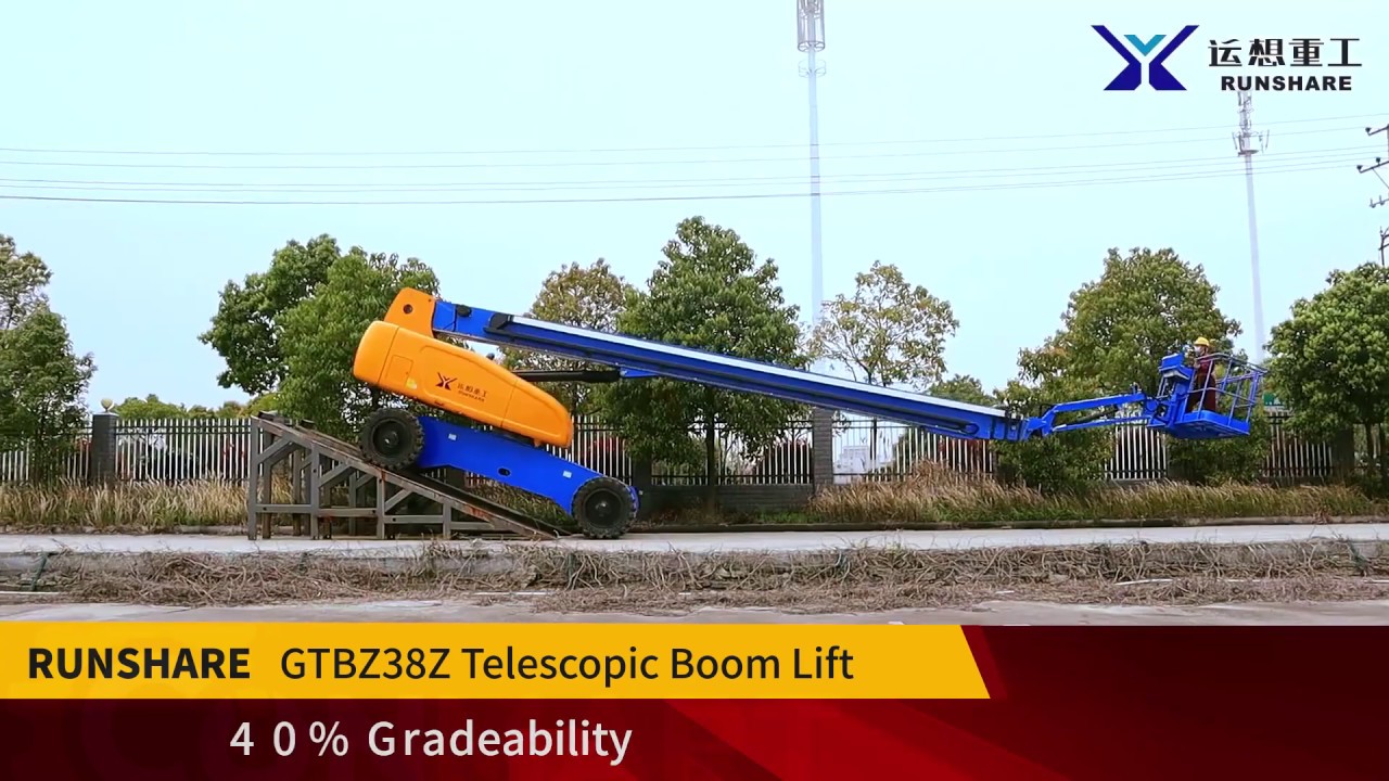 Conmart Reviews | Runshare GTBZ38Z Telescopic Boom Lift