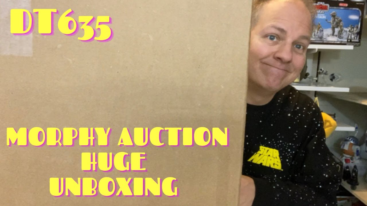 Darth Tuba's Star Wars Unboxing Show #635: Morphy Auctions HUGE UNBOXING