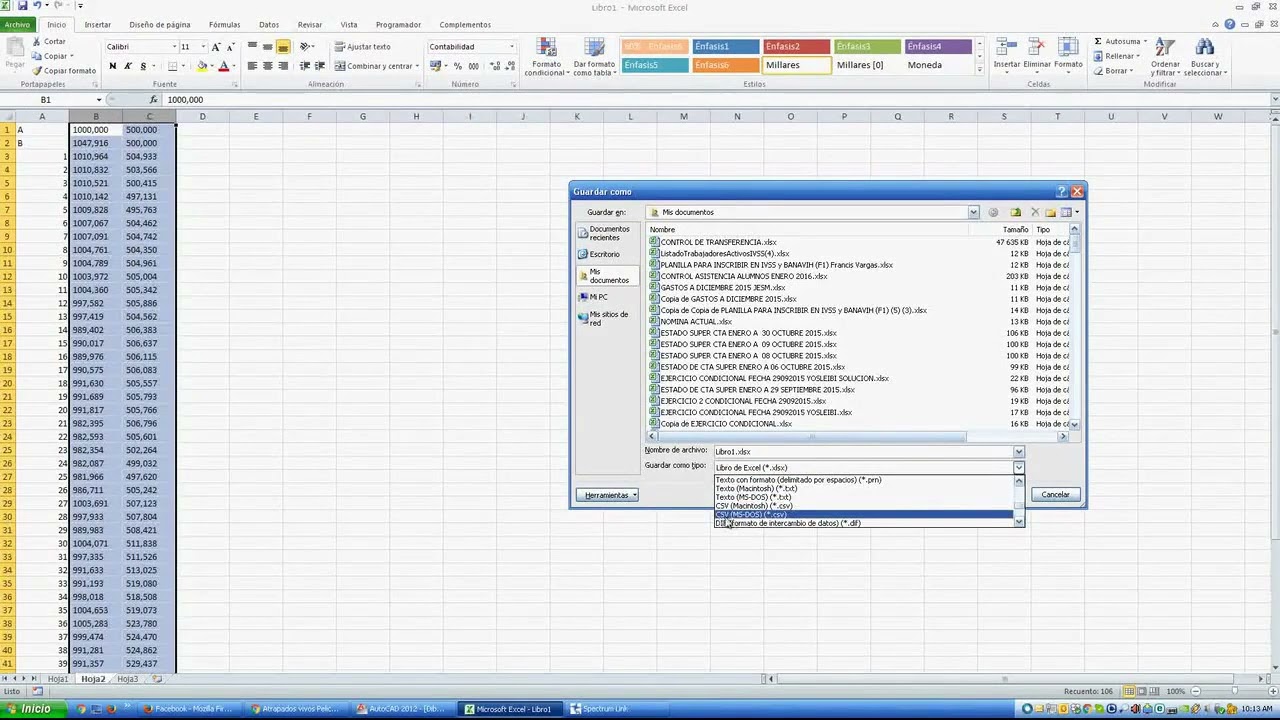 TIPs DE CIVILCAD 1 ( Cómo exportar puntos de estación total a CIVILCAD con Spectrum Link y Excel )