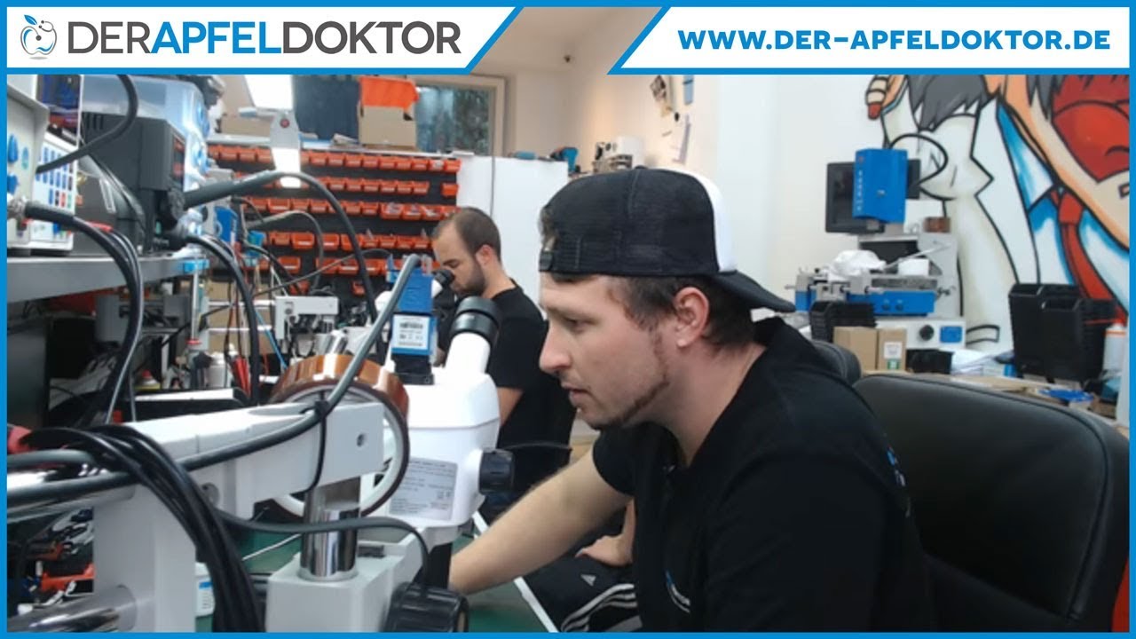 iPhone 7 Plus ohne Funktion - Lädt nicht - Vorreparatur - Logicboard defekt - MOSFET