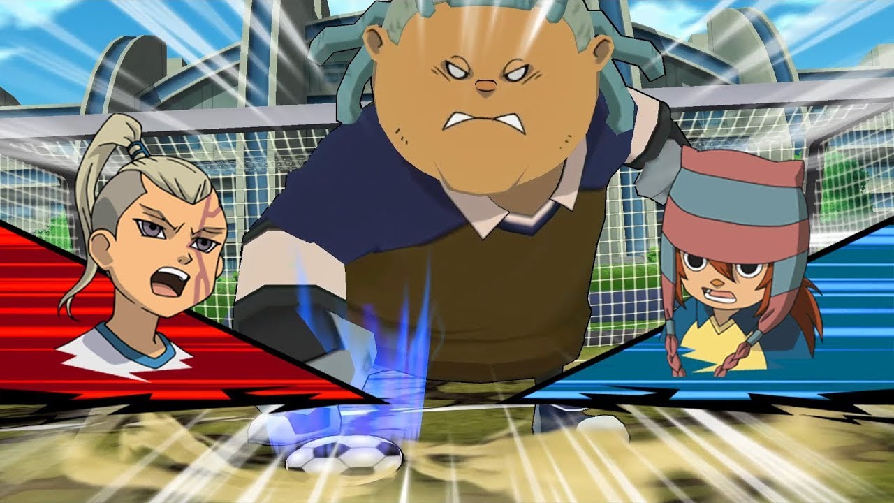Inazuma Eleven Go Strikers 2013 Xtreme | Zeus VS Raimon | Wii 1080p