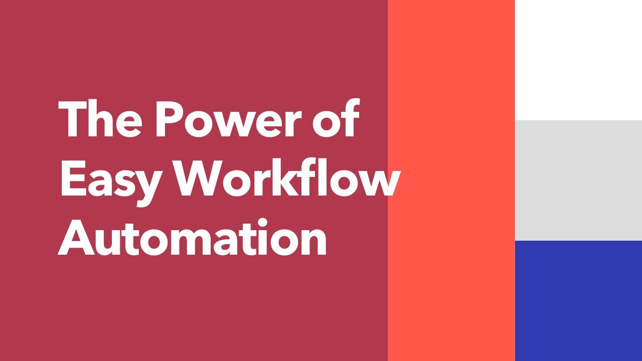 How to speed up repetitive, multi-step processes and ensure accuracy with easy workflow automation