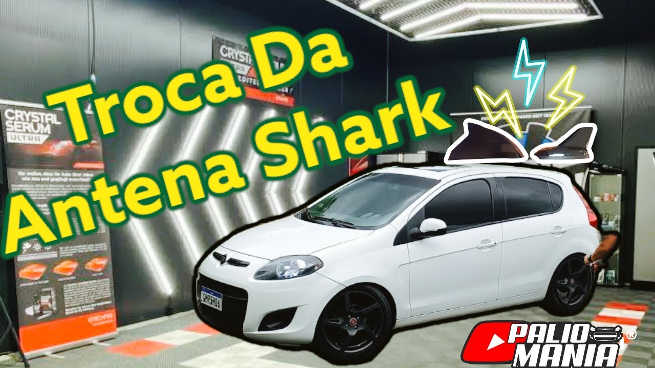 Troquei Antena Shark Do Palio, Visual Novo!