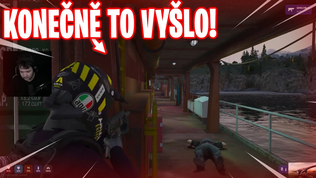 KONEČNĚ NÁM VYŠEL HEIST NA LOĎ! ALE ČEKALI TAM PDČKA… | COMMUNITY RP