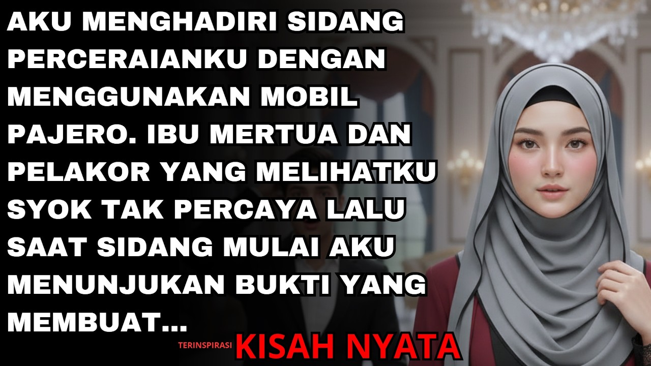 AKU MENGHADIRI SIDANG PERCERAIAN MEMBAWA PAJERO - MERTUA DAN PELAKOR PINGSAN KARNA BUKTI KUBAWA