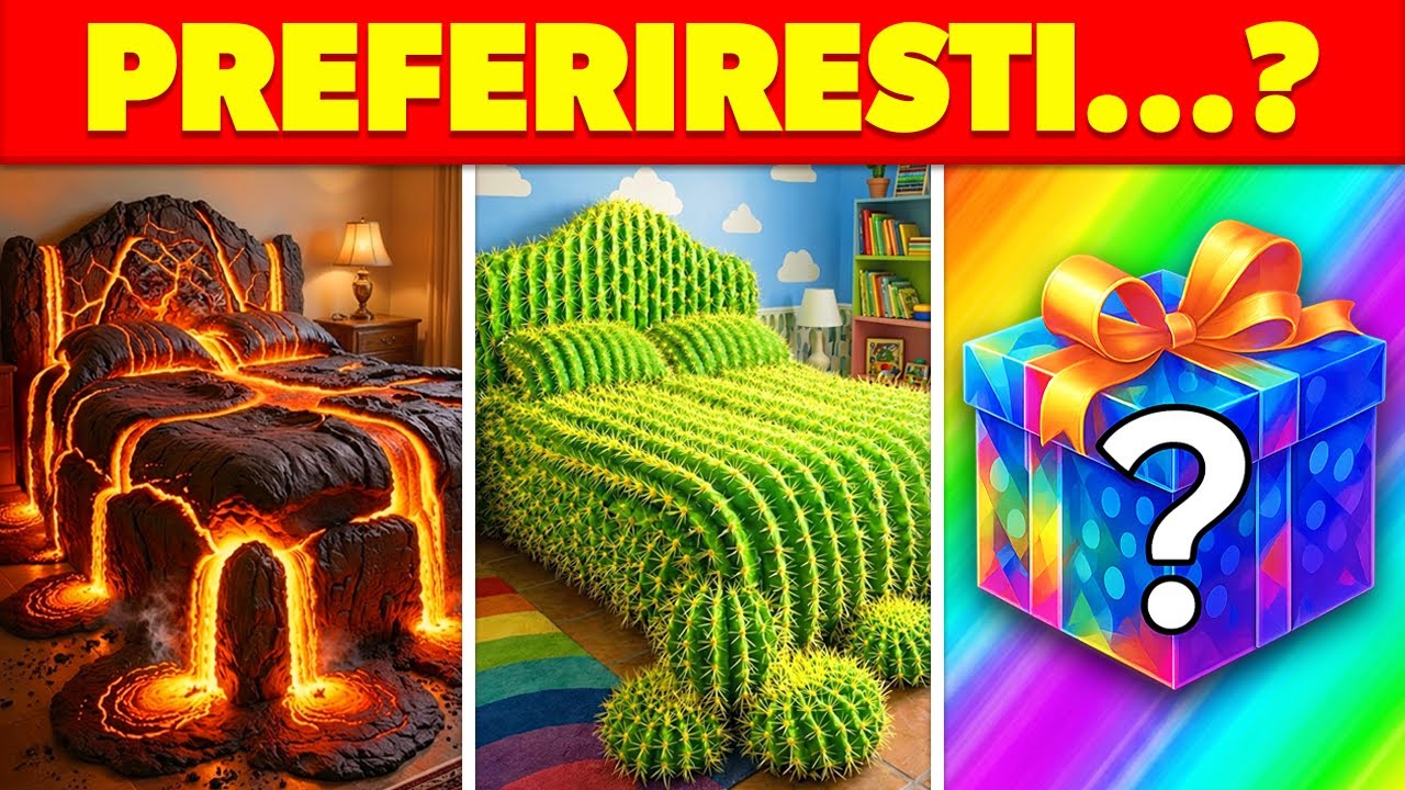 Preferiresti...? Edizione REGALO MISTERO 🎁😱⚡ Le scelte più difficili di sempre!