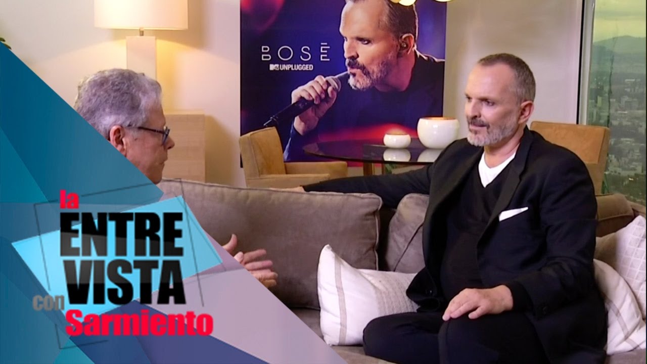 Miguel Bosé, su nuevo disco Unplugged