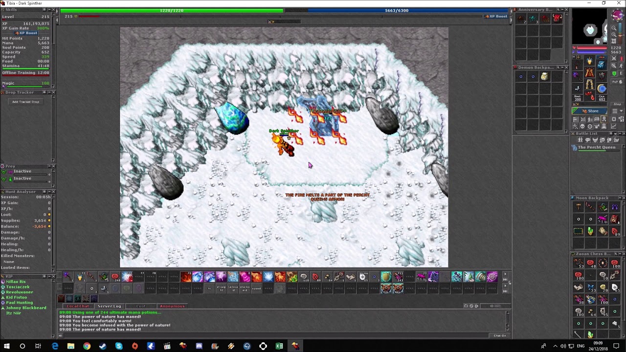 Tibia - The Percht Queen Solo