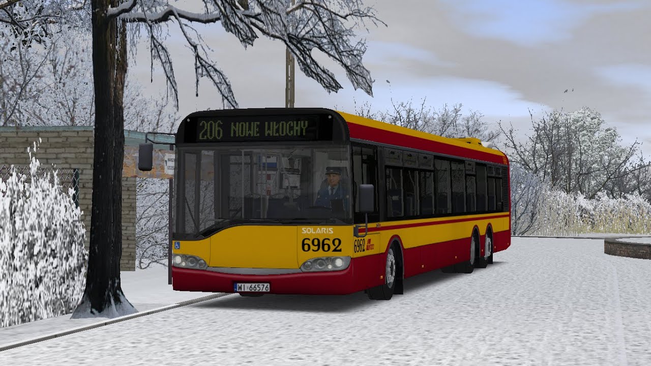 OMSI 2 - Warszawa Odolany v1.3 - Linia 206 (Kurs Skrócony) - Solaris Urbino 15 I