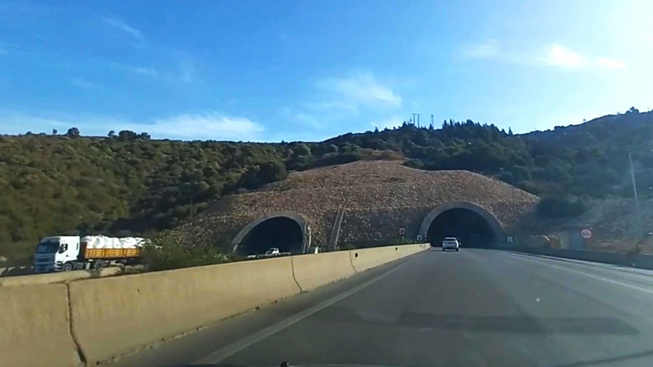 تابعو هذه الجولة الرائعة عبر أنفاق بوزقزة 4K SCENIC DRIVE THROUGH BOUZEGZA TUNNELS