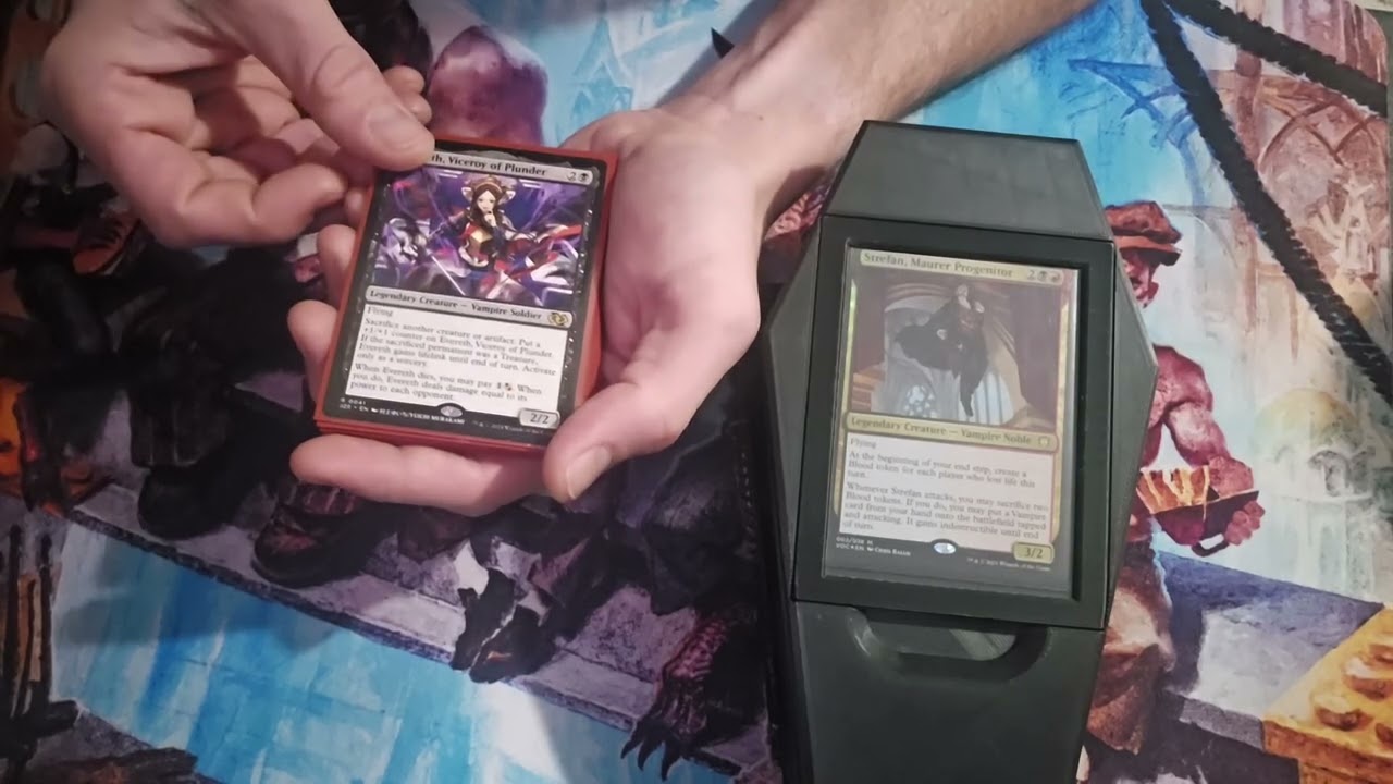 MTG Strefan Vampire Blood Token Commander deck breakdown. 