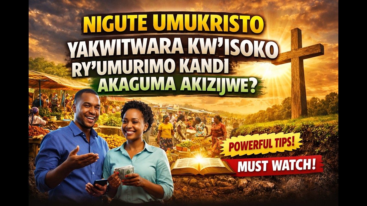 DOUBLE FF 2: UMUKRISTO KU ISOKO RY’UMURIMO: WAKWITWARA GUTE NGO UGUME UKIJIJWE? 🔥