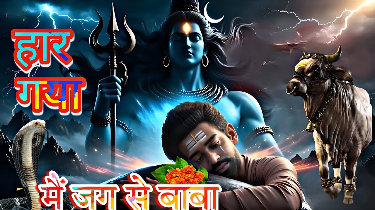 हार गया मैं जग से बाबा | har gaya hu | bholenath popular song | hindi bhakti geet | Ashishsaoji