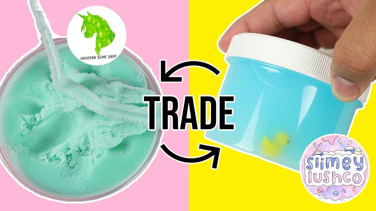 TRADING SLIME WITH RACHELVIDS AKA SLIMEYLUSH.CO!