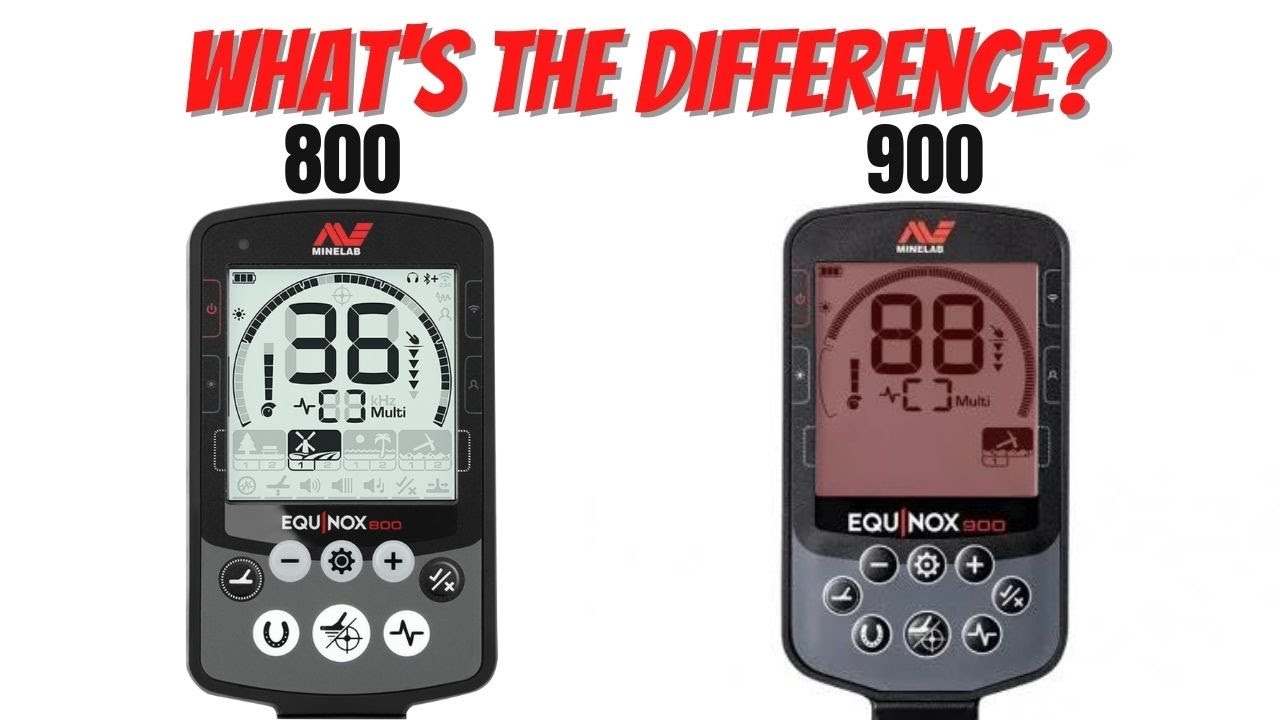 Minelab Equinox 800 и 900. В чем разница?