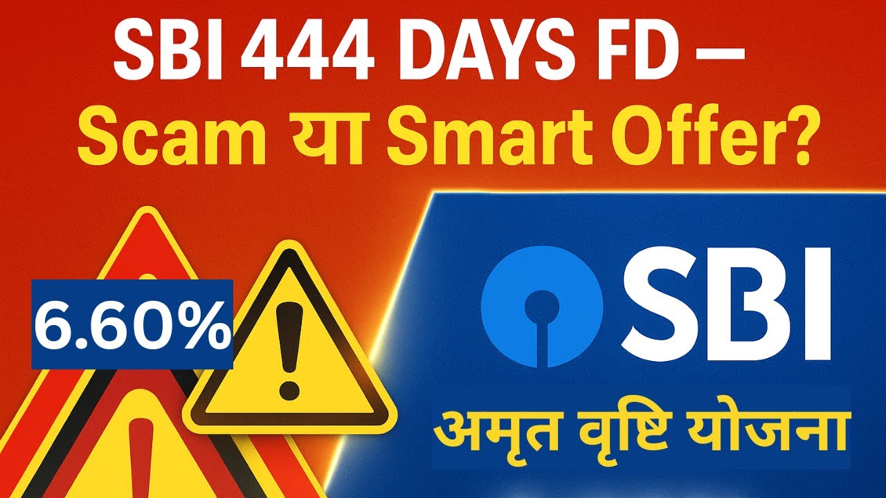 SBI Amrit Vrishti Deposit - 444 days | Special Fixed Deposit Scheme