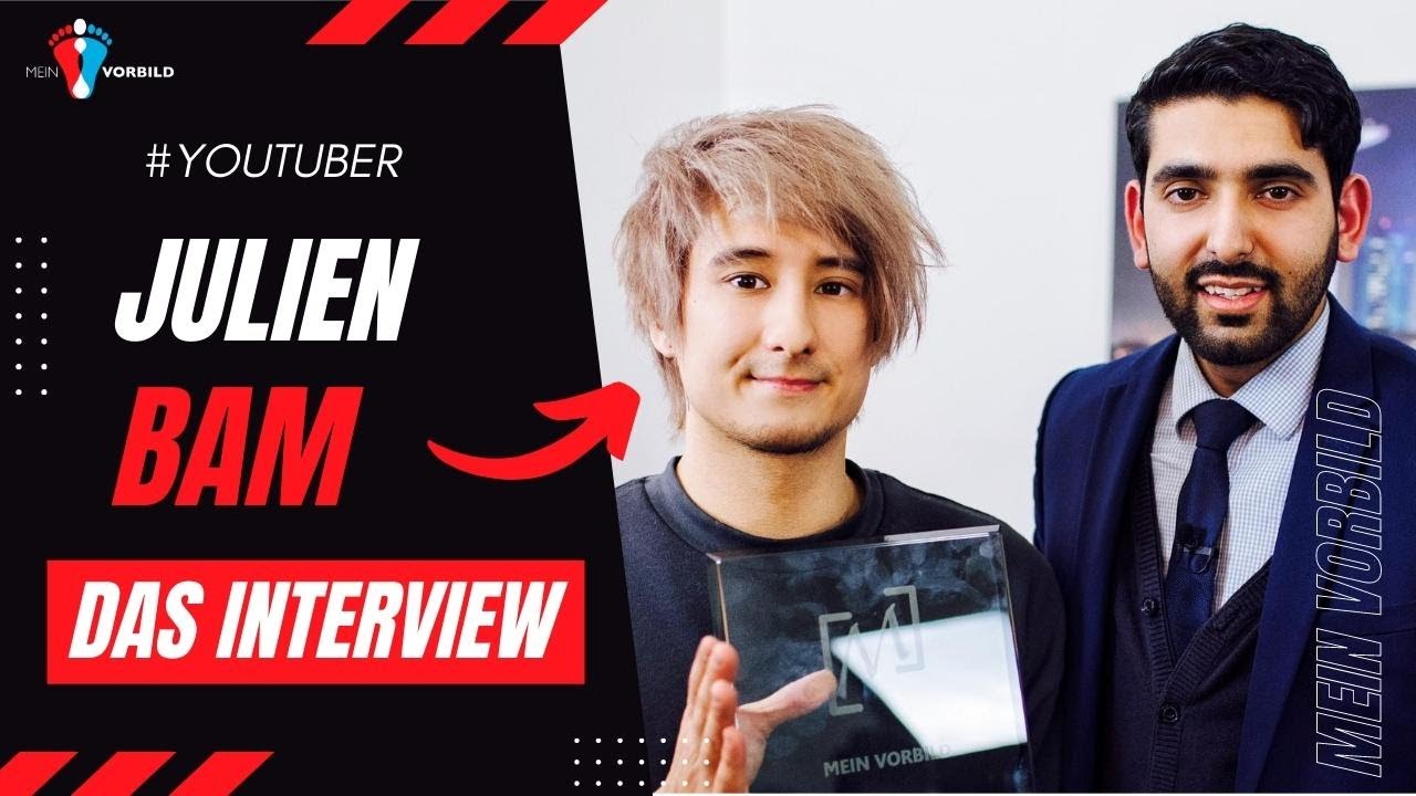 Julien Bam (YouTuber) im Interview bei MEIN VORBILD - Folge 16
