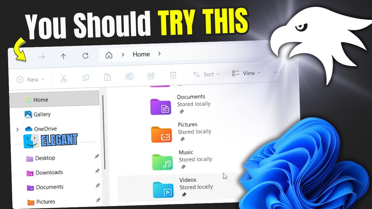 Make your Windows 11 FILE EXPLORER Look More AWESOME & ELEGANT