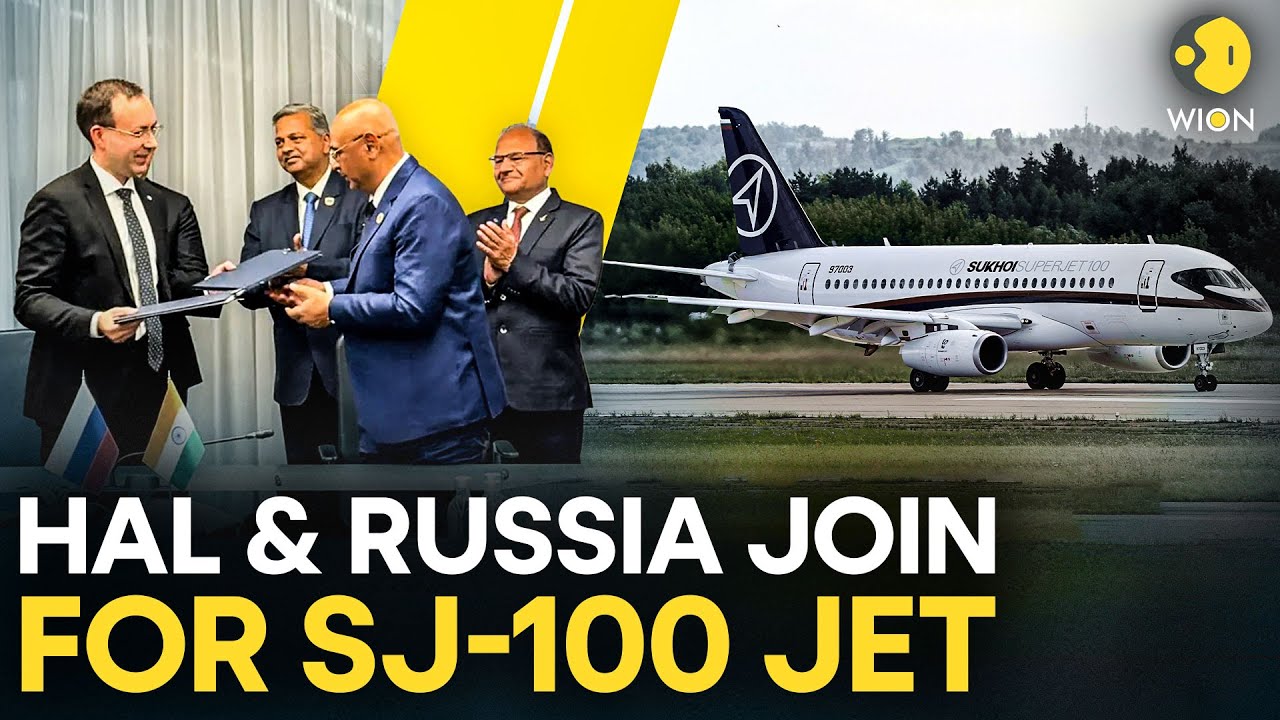 Russia-India: HAL-UAC Collab to Produce SJ-100 Civil Aircraft for Indian Market| WION Originals