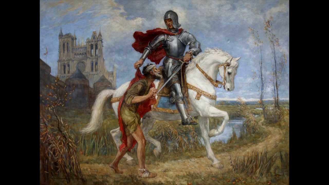 Legenda o svat&eacute;m Martinovi.