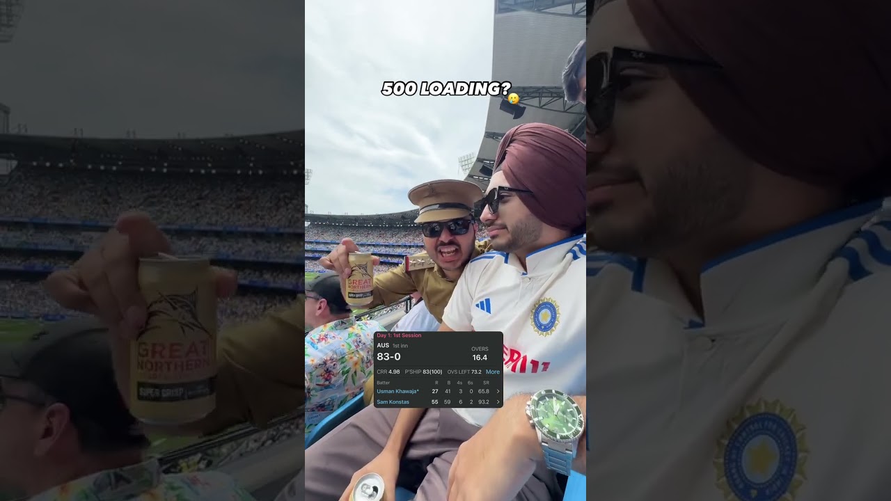 Arey konstas bhai is out IPL auction now come next year #indvsaus #bgt