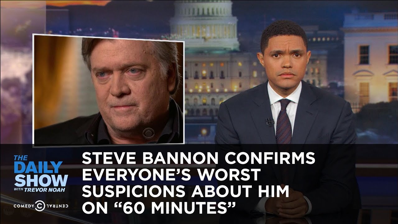 Steve Bannon Confirms Everyone's Worst Suspicions About Him on 
