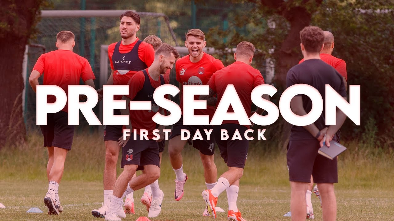 Pre-season: First day back