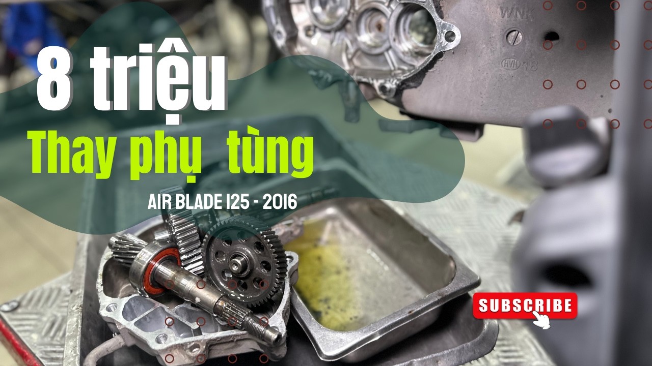 Cùng Tui Sửa Ab125 - 2016 (Khách Ruột) #tuisuahonda #ab125 #ab2026