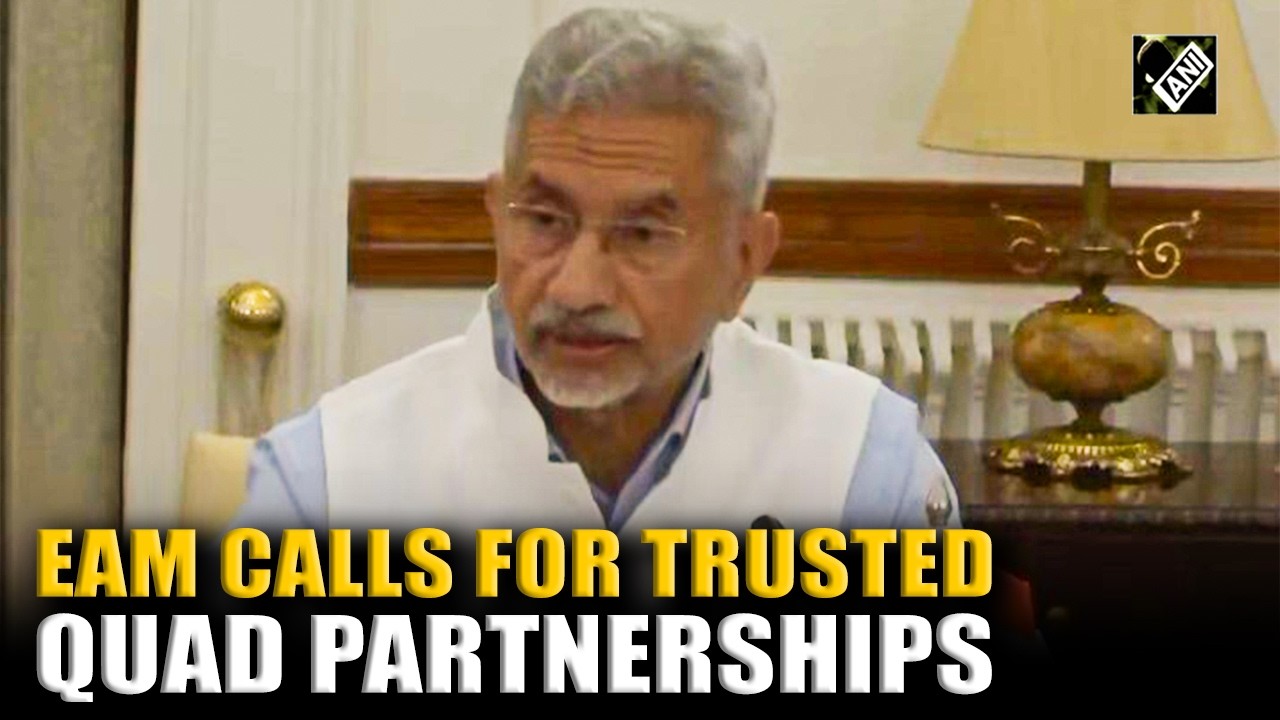 QUAD FMs meet: EAM Jaishankar pushes for trust, transparency & strategic confidence