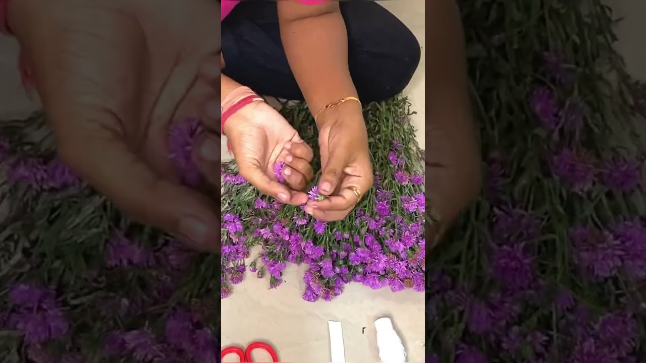 Easy way Making flower jewellery at home for haldi bride,baby shower🌸🌼🌺#flowerjwellery#flowers