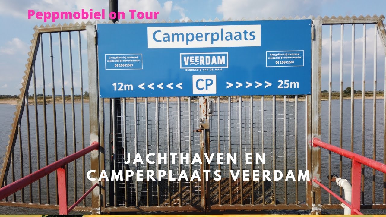 (Film 255)  Camperplaats en Jachthaven De Veerdam, Druten