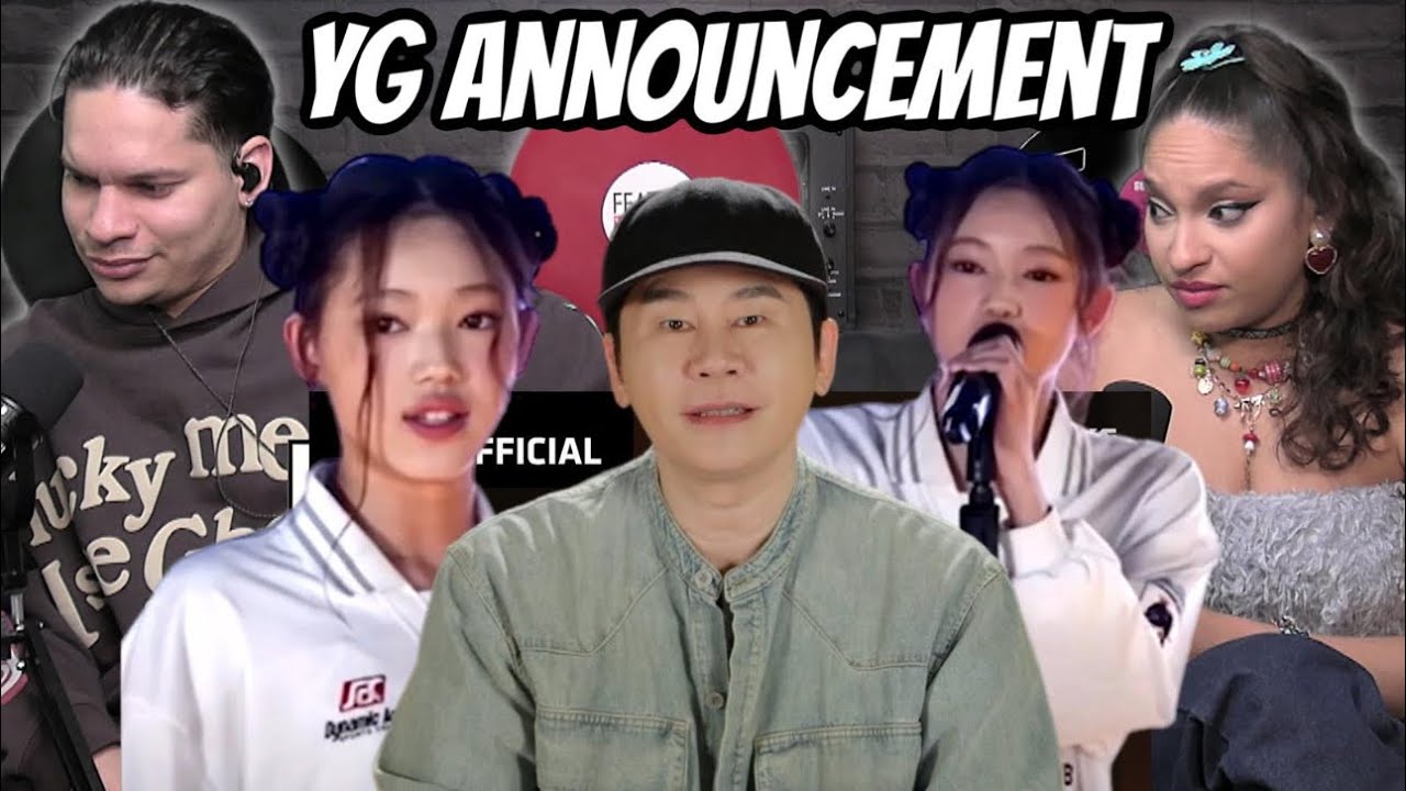 Waleska & Efra react to YG ANNOUNCEMENT