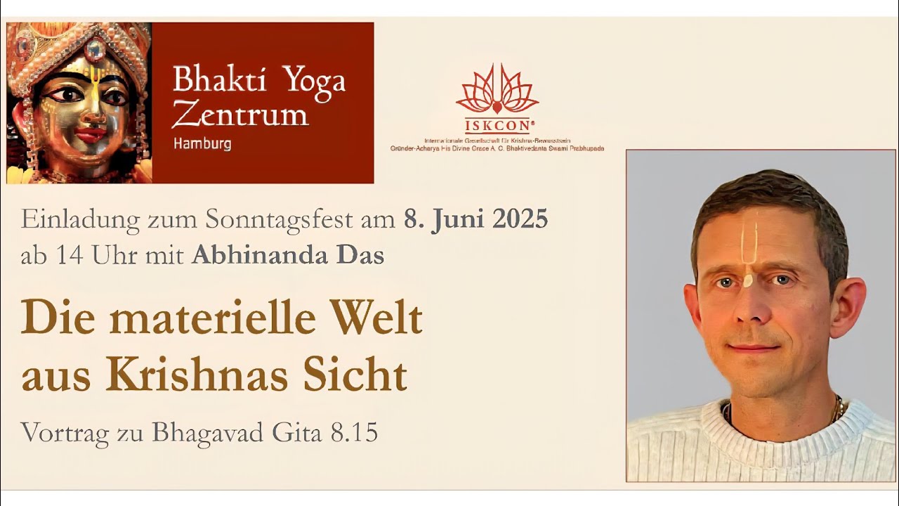 Vorlesung BG 8.15 RU/DE von Abhinanda Prabhu im BYZ Harburg am 8.6.25