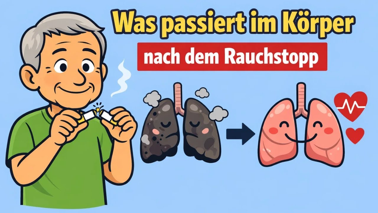 Was passiert im Körper, wenn du mit dem Rauchen aufhörst?