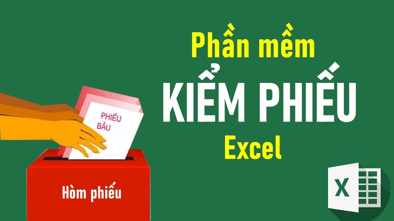 Phần mềm kiểm phiếu tự động trên excel #myexcel