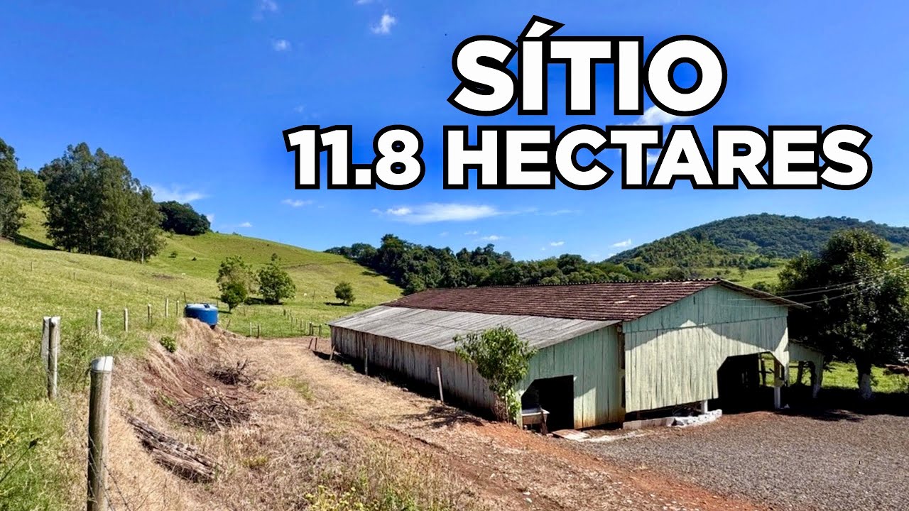 (VENDIDO) SÍTIO EM SANTA CATARINA CASA BOA FRUTAS PASTO LALOURA E ÁGUA 