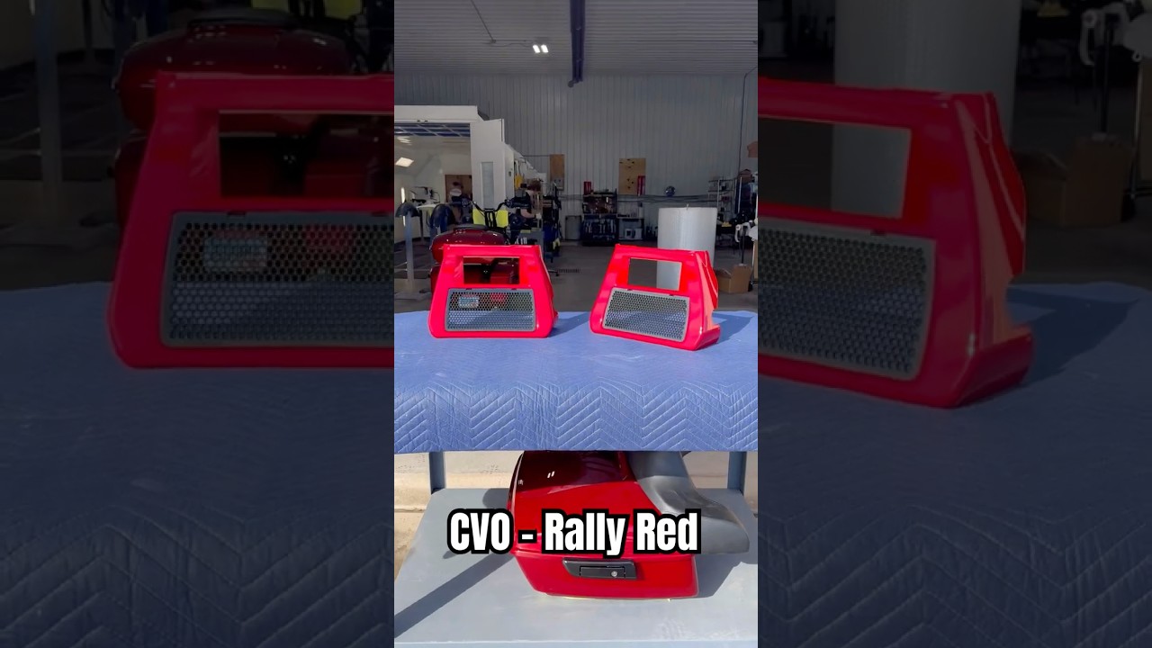 Harley CVO Rally Red
