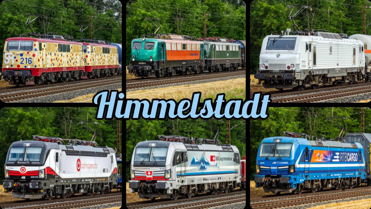 Pociągi / Zugverkehr in Himmelstadt 