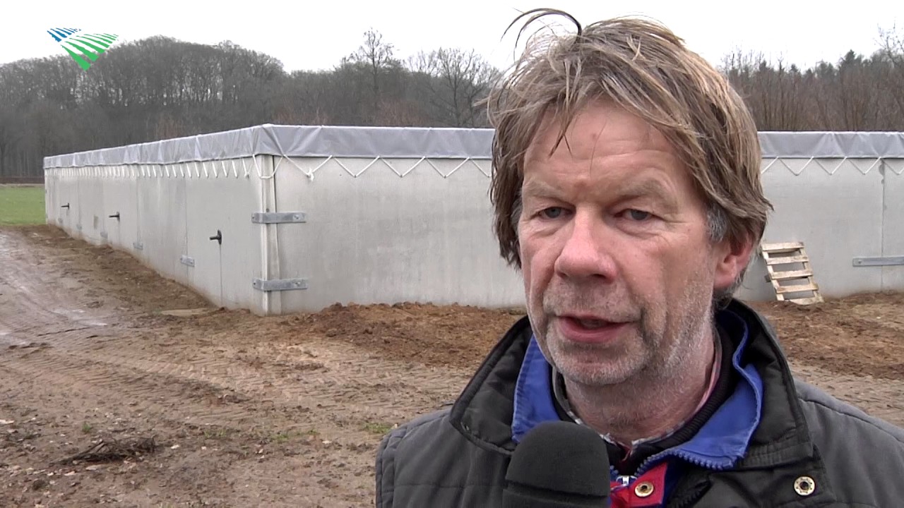 Tien maanden mestopslag door nieuw bassin