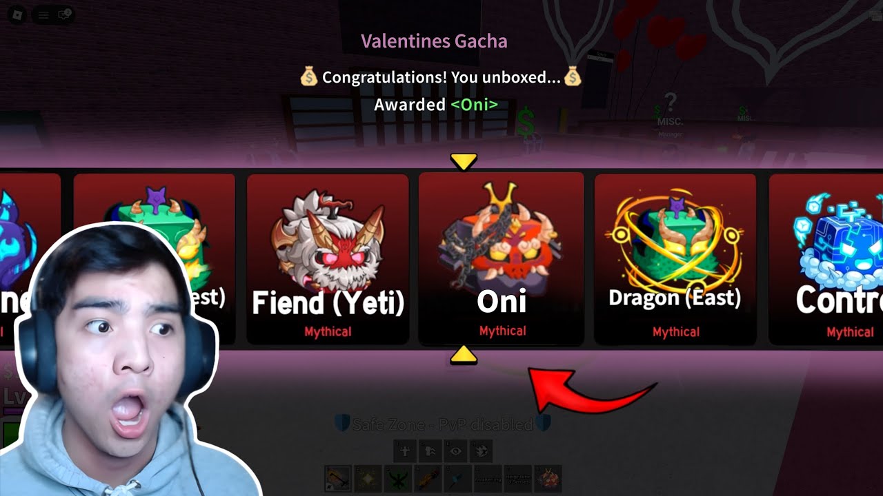 OMG! My Luckiest VALENTINE UPDATE Day Ever in Blox Fruits..! 💖